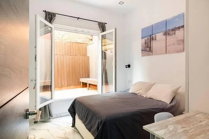 Apartmán Apartamento En Planta Baja Cerca De La Playa En Badalona